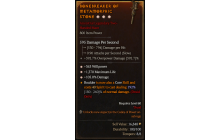 Legendary Two-Handed Mace[*105 DMG | *363 WP | *1370 Life]