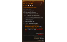 Legendary One-Handed Sword[*75 DMG_Vulnerable | *182 INT | *685 Life]