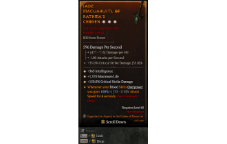 Legendary Two-Handed Sword[*150 DMG_Crit | *363 INT | *1370 Life]