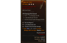 Legendary Two-Handed Sword[*150 DMG_Crit | *363 INT | *1370 Life]