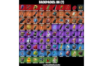 UNIQUE - World Warrior [95 Skins, 435 Vbucks, 78 Axes, 72 Emotes, 79 Gliders and MORE!]