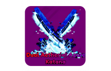 Dual Aetherial Azure Katana [Blade Ball]