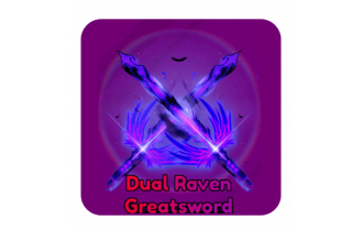 Dual Raven Greatsword [Blade Ball]