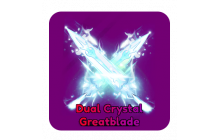 Dual Crystal Greatblade [Blade Ball]