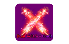 Dual Voltfire Blade [Blade Ball]