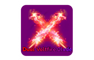 Dual Voltfire Blade [Blade Ball]