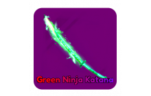 Green Ninja Katana [Blade Ball]