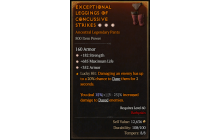 Legendary Pants[*352 Armor | *182 STR | *685 Life]