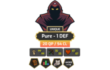 Pure - 1 DEF | TTL: 453 | CL: 54 | QP: 20 [99 STR + MORE!]