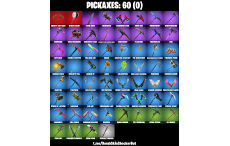 UNIQUE - Omega Stage 5 [75 Skins, 1150 Vbucks, 60 Axes, 67 Emotes, 70 Gliders and MORE!]