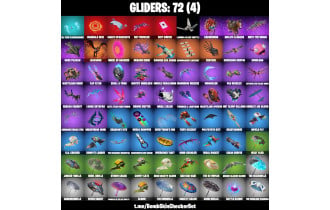 UNIQUE - Spider Gwen Stacy , Widows Bite [90 Skins, 100 Vbucks, 98 Axes, 91 Emotes, 72 Gliders and MORE!]