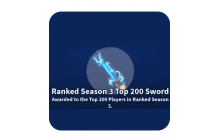 Ranked Season 3 Top 50 Sword [Blade Ball]