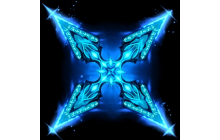 Blue Ninja Star [Blade Ball]