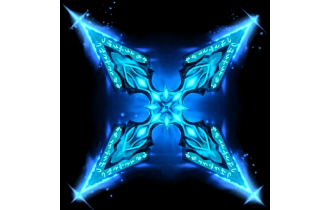 Blue Ninja Star [Blade Ball]