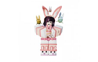 Easter Bunny Amy（ Axolotl Amy Skin） [BedWars]