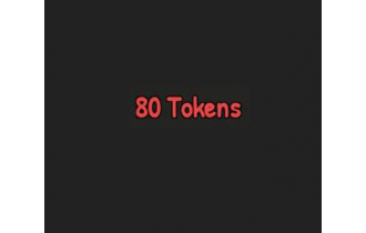 80 Tokens [Sakura Stand]