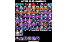 UNIQUE - Spider Gwen, [65 Skins, 550 Vbucks, 73 Axes, 73 Emotes, 71 Gliders and MORE!]