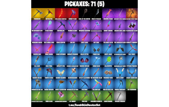 UNIQUE - Trailblazer [74 Skins, 850 Vbucks, 71 Axes, 49 Emotes, 65 Gliders and MORE!]