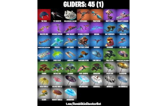 UNIQUE - Glow [35 Skins, 32 Axes, 46 Emotes, 45 Gliders and MORE!]