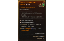 Legendary Ring[*15 ATKSPD | *685 Life]