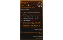 Legendary Amulet[Druid | *3 Envenom | 9.8 ATKSPD | 11.5% WP]