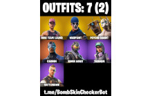 UNIQUE - Psycho Bandit, Rose Team Leader [7 Skins, 5 Axes, 7 Emotes, 7 Gliders and MORE!]