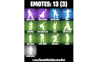 UNIQUE - Psycho Bandit , Rose Team Leader [7 Skins, 14 Axes, 13 Emotes, 11 Gliders and MORE!]