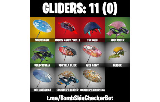 UNIQUE - Psycho Bandit , Rose Team Leader [7 Skins, 14 Axes, 13 Emotes, 11 Gliders and MORE!]