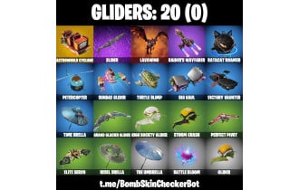 UNIQUE - Black Widow Outfit [36 Skins, 200 Vbucks, 30 Axes, 32 Emotes, 46 Gliders and MORE!]