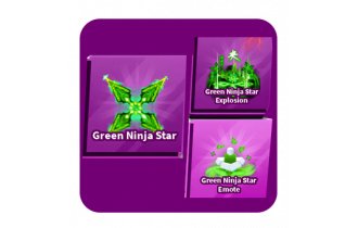 Green Ninja Star SET [Blade Ball]