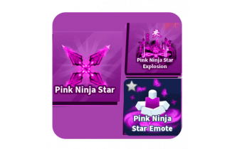 Pink Ninja Star SET [Blade Ball]