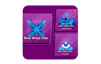 Blue Ninja Star SET [Blade Ball]