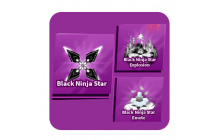 Black Ninja Star SET [Blade Ball]