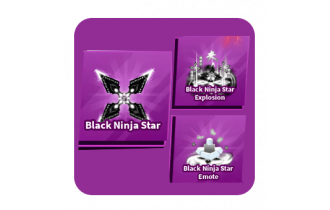 Black Ninja Star SET [Blade Ball]