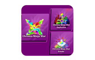 Chroma Ninja Star SET [Blade Ball]