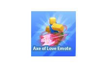 Axe of Love Emote [Blade Ball]