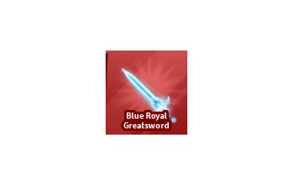 Blue Royal Greatsword [Blade Ball]