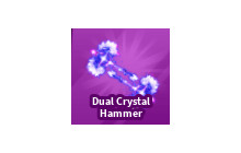 Dual Crystal Hammer [Blade Ball]