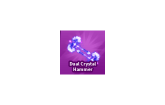 Dual Crystal Hammer [Blade Ball]