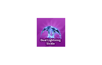 Dual Lightning Sickle [Blade Ball]