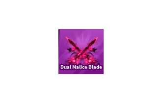 Dual Malice Blade [Blade Ball]