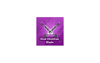 Dual Obsidian Blade [Blade Ball]