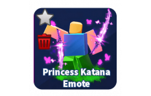 Dual Princess Katana Emote [Blade Ball]