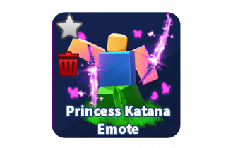 Dual Princess Katana Emote [Blade Ball]