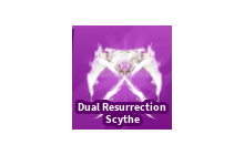 Dual Resurrection Scythe [Blade Ball]