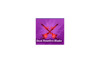 Dual Rosefire Blade [Blade Ball]