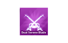 Dual Serene Blade [Blade Ball]