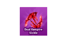 Dual Vampire Sickle [Blade Ball]