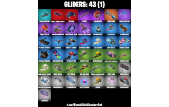 UNIQUE - Valeria, Valeria [21 Skins, 35 Axes, 30 Emotes, 43 Gliders and MORE!]