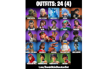 UNIQUE - Era, The Ageless [24 Skins, 49 Axes, 39 Emotes, 45 Gliders and MORE!]